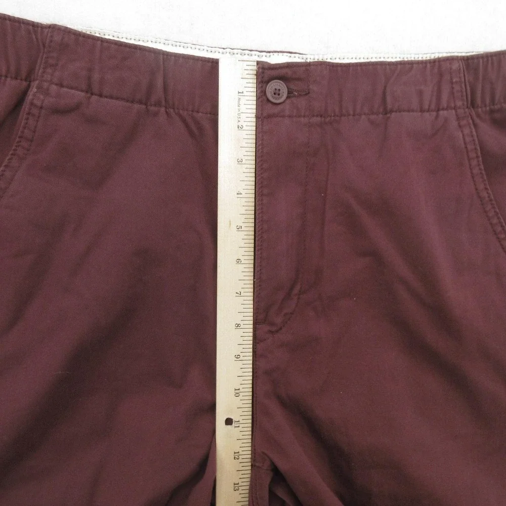 Levis XX Chino Jogger Pants Mens 32x25 Red Elastic Waist Casual Flat Front